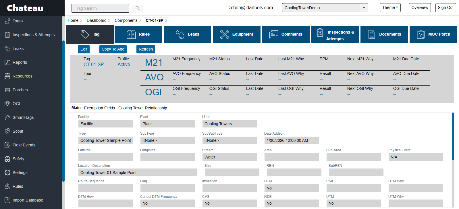 Add Sample Points and Exchangers